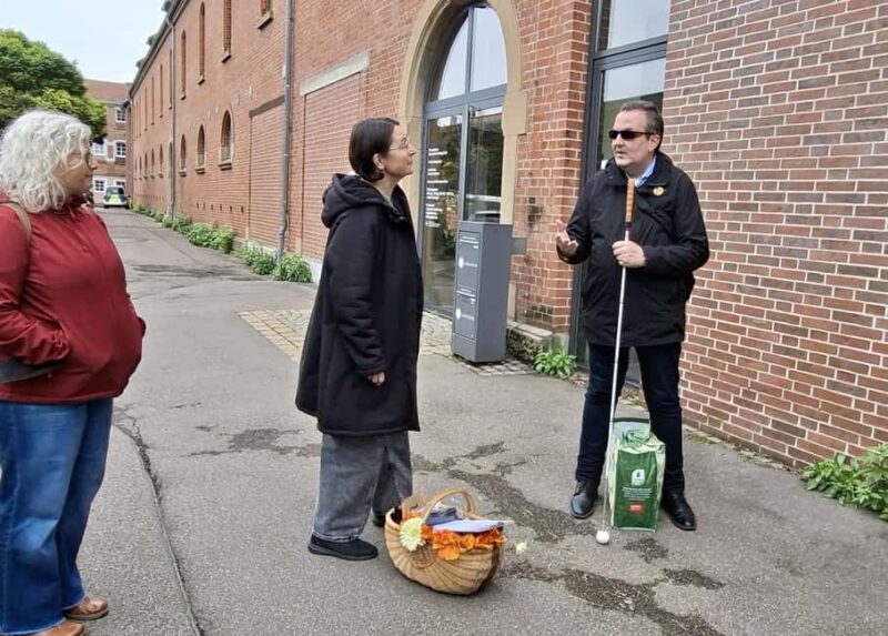 Blindfolded tour through Ludwigsburg - Meet at Mathildenstraße for the Ludwigsburg Sensory Journey