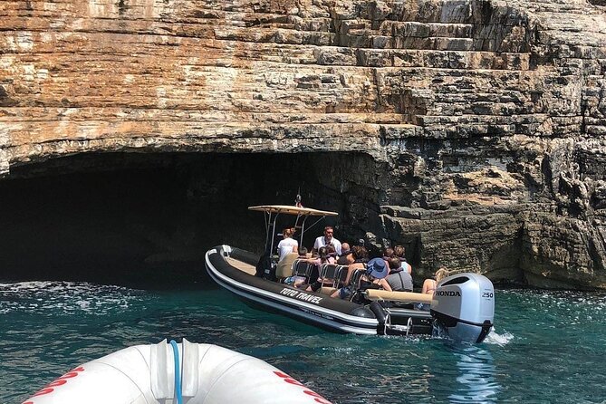 Blue Cave & 6 Islands Speedboat Tour From Split or Podstrana - Limestone Caves on Vis Island