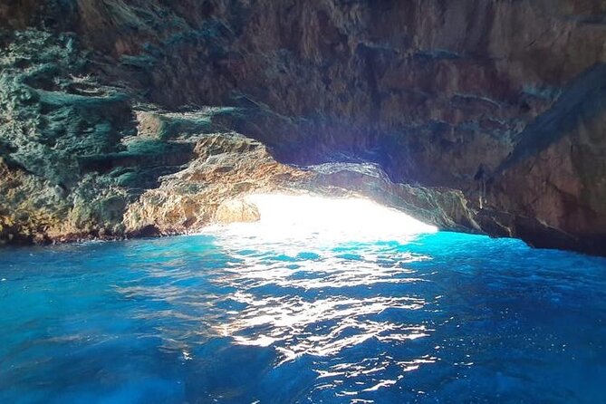 Blue Cave Adventure - Panoramic View of Mamula and Surroundings