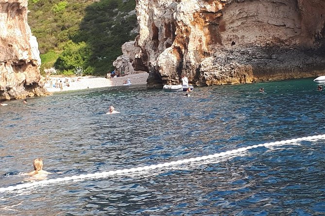 Blue Cave, Blue Lagoon, Hvar island and ShipWreck - private boat tour - Swimming and Sunbathing at Stiniva Cove