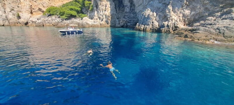 Blue Cave-Green caves-Lopud Sandy beach - tour with drink - Meals and Drinks: Refreshments Included