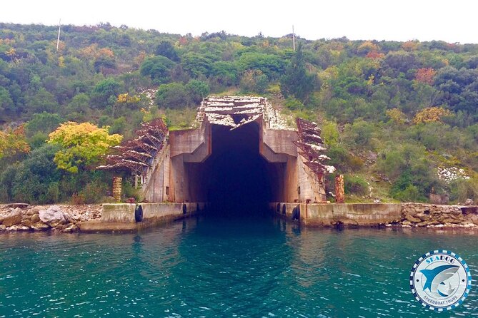 Blue cave, Mamula island, Submarine tunnels and Our lady of the Rocks (3h) - From the Waters of Kotor Bay to the Blue Cave