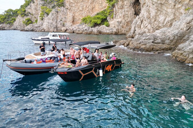 Blue & Green Cave Tour with Elaphite Island Stop from Dubrovnik - Food, Drinks, and Equipment on Board