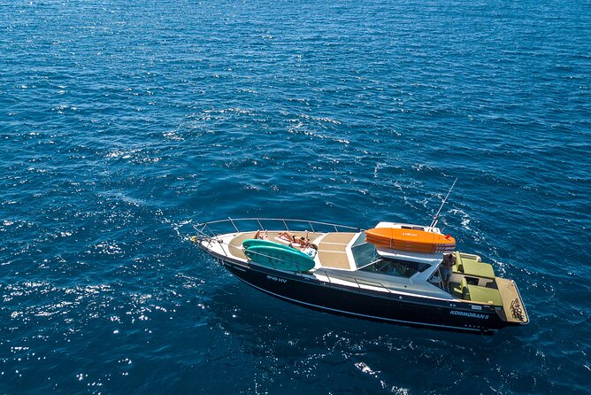 Blue & Green cave tour with yacht from town Hvar - The Crew and Guide Experience
