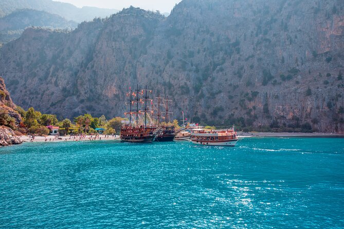 Blue Lagoon, Butterfly Valley and Oludeniz Islands Boat Trip - Lunch Break at Camel Beach