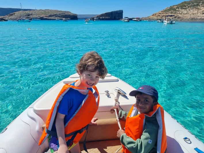 Blue Lagoon, Crystal Lagoon & Comino Caves Private Boat Tour - Exploring Maltas Waters on a Luxury RIB Boat