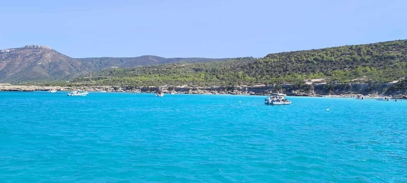 Blue Lagoon Latchi, coach transfer+boat trip, Half day trip - Key Points