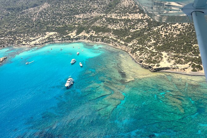 Blue Lagoon Latchi Pafos, glass bottom boat+water slide F/D trip - Starting Point and Transport: Easy Pickup from Paphos