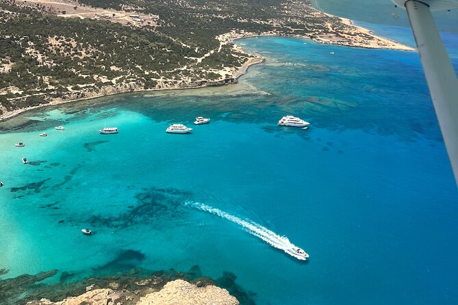 Blue Lagoon Latchi Pafos, glass bottom boat+water slide F/D trip - Boat Transfer and Comfort: From Latchi to Blue Lagoon