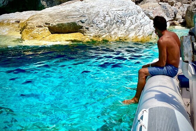 Blue Lagoon RIB Boat Tour Paros - Mastichari: Cliff Jumping and Snorkeling Fun