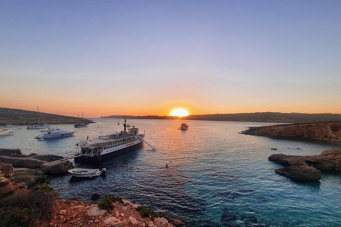 Blue Lagoon SUNSET Cruise - The Blue Lagoon SUNSET Cruise: Malta’s Scenic Water Escape at Just $34.83