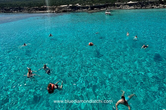 Blue Lagoon trip with slide & music departing from Latchi harbour - The Route: From Latchi to the Akamas Coastline