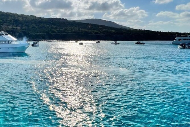 Blue Lagoon trip with slide, music & transfer from Paphos - The Blue Lagoon and Its Beach