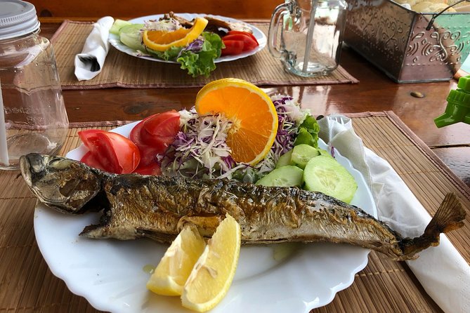 Blue Lagoon/Trogir/olta Boat Excursion with Lunch - Lunch Included: Fish, Meat, or Vegetarian Options