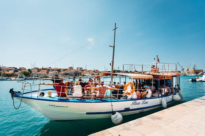 Blue Lagoon/Trogir/olta Boat Excursion with Lunch - Logistics: Transfers, Group Size, and Duration
