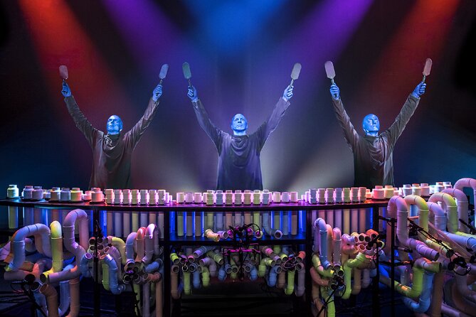 Blue Man Group at the Luxor Hotel and Casino - Ticket Flexibility and Cancellation Policy