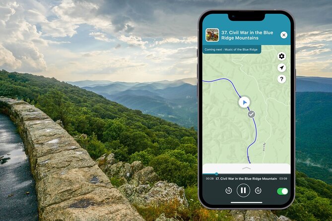 Blue Ridge Parkway Virginia Self-Guided Audio Tour - Apple Orchard Falls and Mountain Overlook