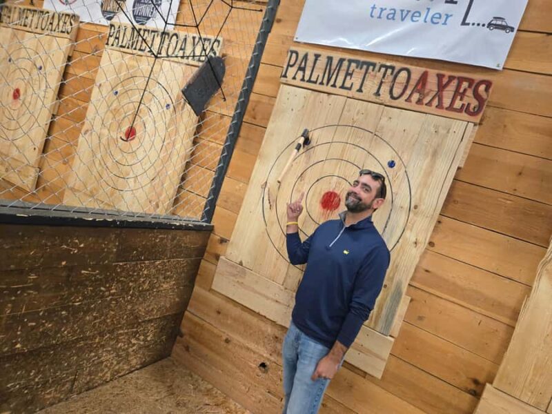 Bluffton: Axe Throwing Experience with Drinks and Snacks - Booking and Flexibility with Palmetto Axes