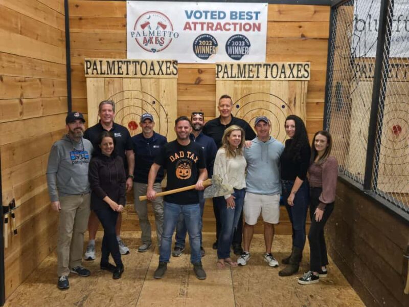 Bluffton: Axe Throwing Experience with Drinks and Snacks - Bluffton Axe Throwing: A Safe, Fun, and Social Activity