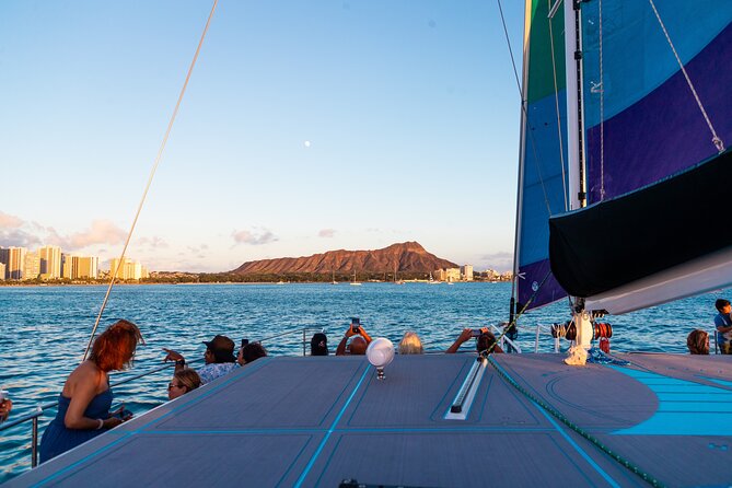 Board from Waikiki Beach for a scenic Sunset Sail on the Hwea - Value for Money and Overall Experience