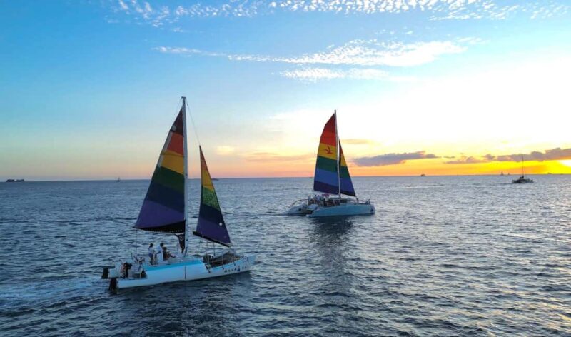 Board from Waikiki Beach: Scenic Sunset Sail on the Hwea - Drinks and Upgrades: Crafting the Perfect Sunset Moment