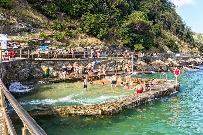 Boat by the Bay and Santa Clara Island in Donostia San Sebastian - Scenic Views of La Concha Bay from the Water