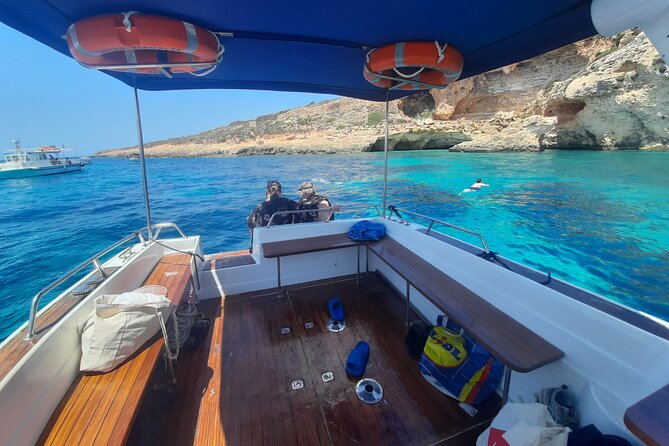 Boat Charters Blue lagoon, Crystal Lagoon, Comino, Malta - Santa Maria Caves: An Underwater Wonderland