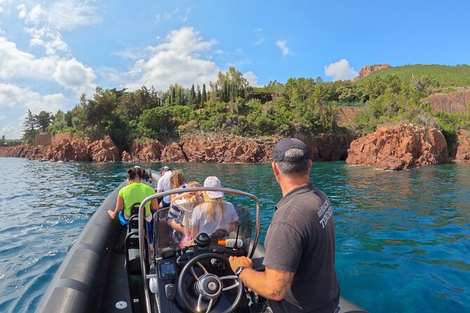 Boat excursion - Cannes Esterel Coves Insight  1H30 - The Experience of Traveling on a Black Tender