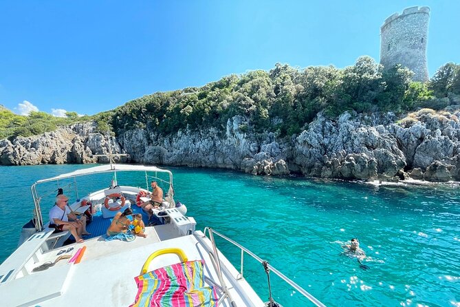 Boat excursion to Gaeta with a stop for swimming and snorkeling 2 HOURS - Starting Point and Meeting Details in Gaeta