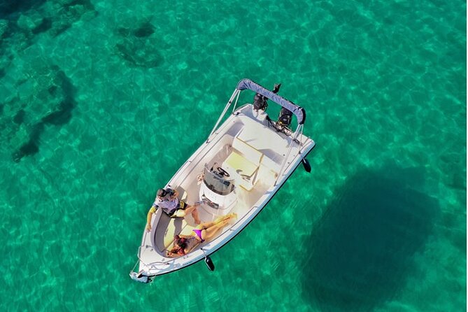 BOAT RENTAL 2h,4h,6h or 8h from Hersonissos CRETE - Key Points