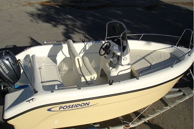 BOAT RENTAL 2h,4h,6h or 8h from Hersonissos CRETE - Shoreline Exploration from Gournes to Malia