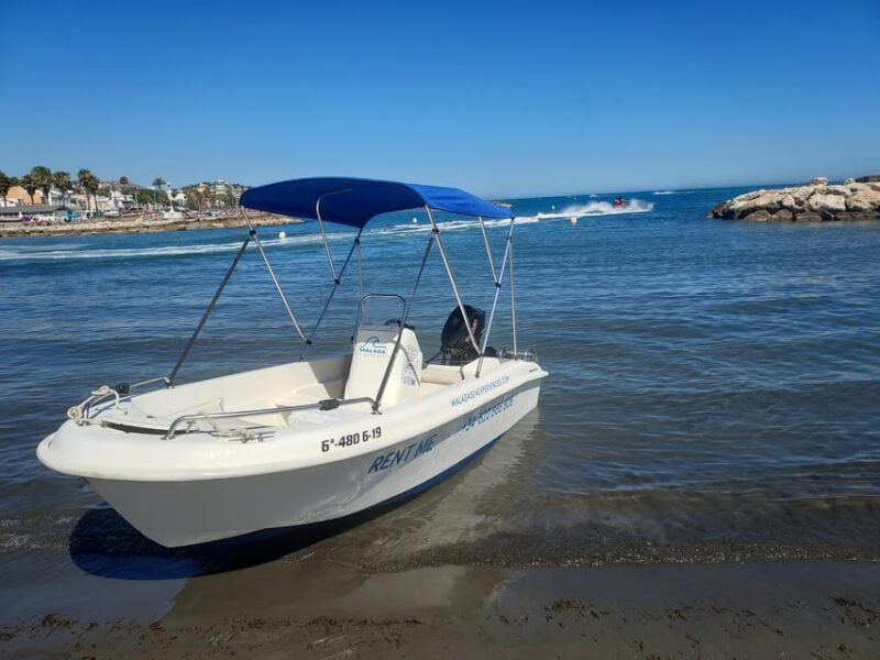 Boat rental without a license in Malaga city for 1-6 people. - Water Sports and Additional Activities at Playa del Palo
