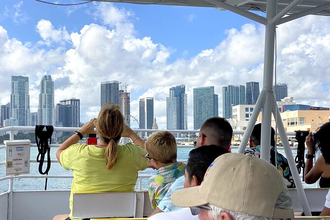 Boat Tour and Water Taxi Shuttle service - From Downtown Miami to Miami Beach: The Route and Highlights