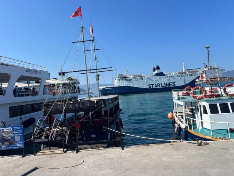 Boat Tour from Durres & Golem to Karaburun, Sazan & Cave - Starting in Durres and Golem: Convenient Pickup and Comfortable Transport