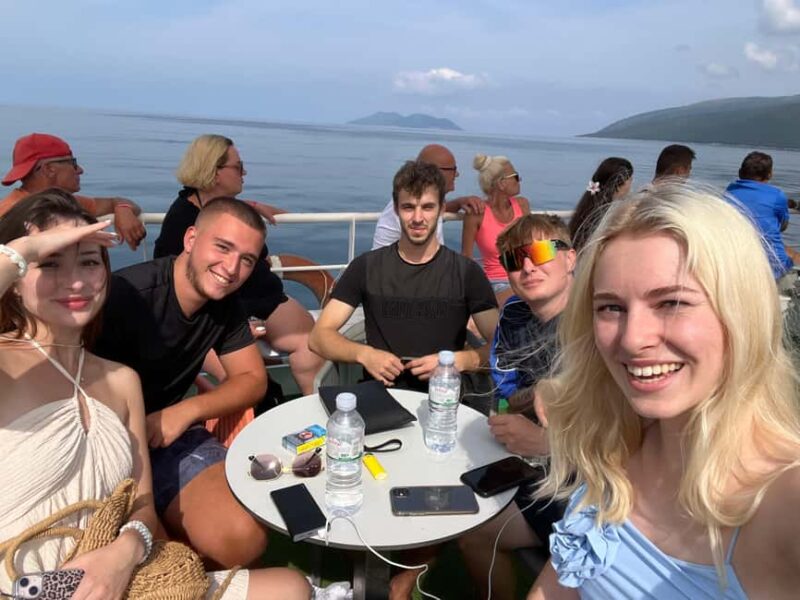 Boat Tour from Durres & Golem to Karaburun, Sazan & Cave - Return Journey and Hotel Drop-Off in Durres or Golem