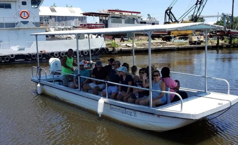 Boat Tour of Louisiana Bayous Near New Orleans - The Experience of Captain George and the Personal Touch