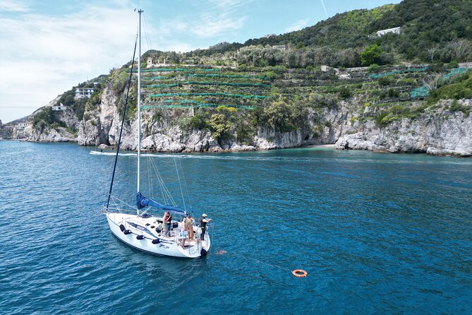 Boat tour of the Amalfi Coast with Aperitif - The Sails and Wind: A Special Part of the Journey