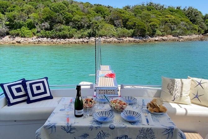 Boat tour Porto Cervo - Maddalena archipelago - Admiring the Pink Sands at Spiaggia Rosa on Budelli Island
