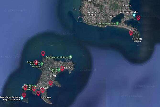 Boat Tour to Procida and Ischia, discover Private Secret Beaches - Visiting Solchiaro Peninsula and Punta di Pizzaco