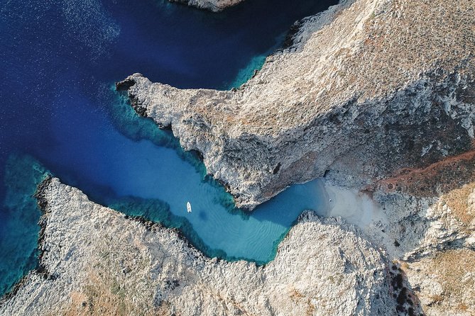 Boat Trip to Seitan Limania creek for up to 5 people 4hrs! - Meeting Point at Loukoulos Marathi, Chania