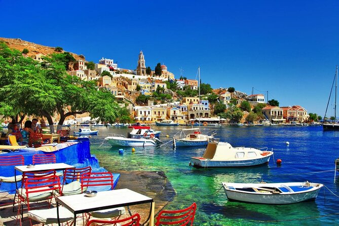 Boat Trip to Symi Island with swimming stop at St George Bay - Explore Symi Island and St. George Bay on a Full-Day Boat Trip from Rhodes