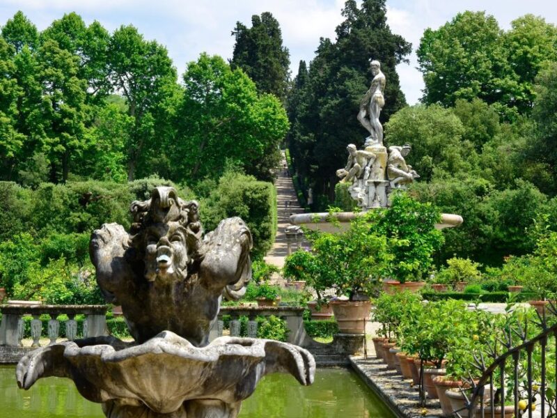 Boboli Garden Guided Tour in Florence - Descending the Viottolone: Cypress-lined Pathways and Statuettes