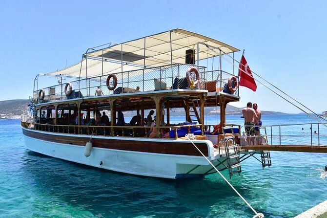 Bodrum Boat Trip with Lunch and All Soft Drinks - The Guide and Crew: Friendly and Helpful