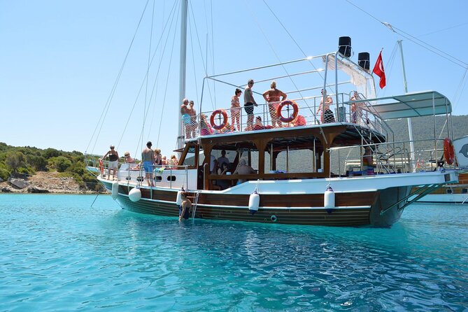 Bodrum Daily Boat Trip / Orak or Black Island - What’s Not Included: Alcohol, Water Sports, and Entrance Fees
