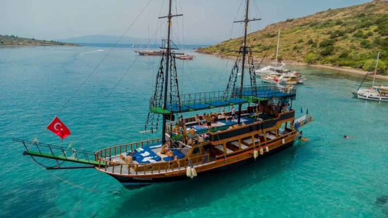 Bodrum, Gumbet Pirate Boat Trip With Lunch - Party Atmosphere on the Pirate Boat