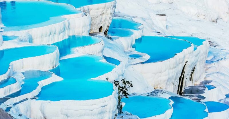 Bodrum: Pamukkale, Hot Springs & Travertines Tour with Lunch - Cleopatra’s Bathing Pool and Thermal Experience