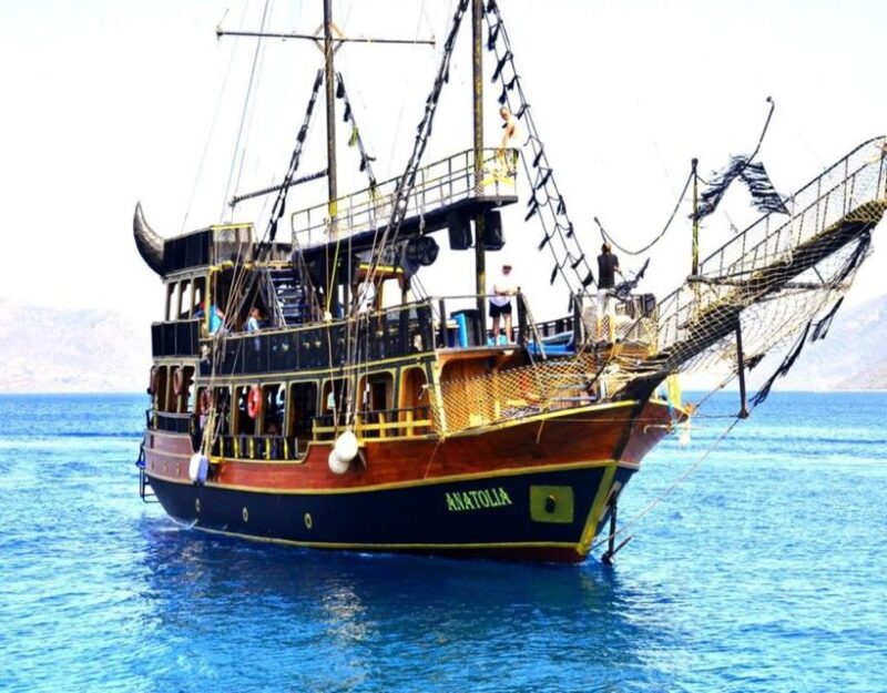 Bodrum: Pirate Boat Trip with BBQ Lunch and Optional Pickup - Active Swimming and Snorkeling Breaks in Clear Waters