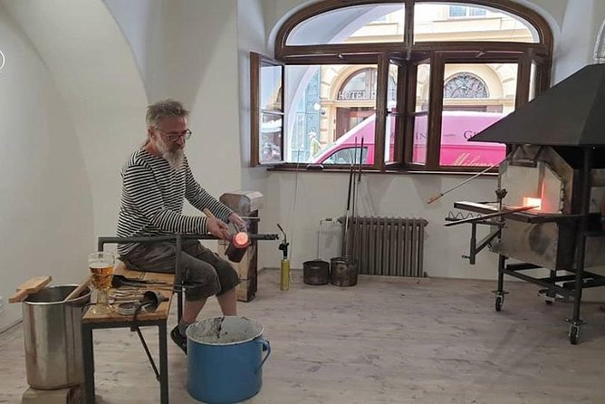Bohemian Glass blowing in Prague - Explore Czech Craftsmanship with a Private Glass Blowing Workshop in Prague