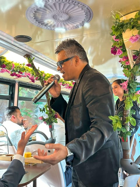 Bollywood Night Bus with Optional Live Singer - Key Points