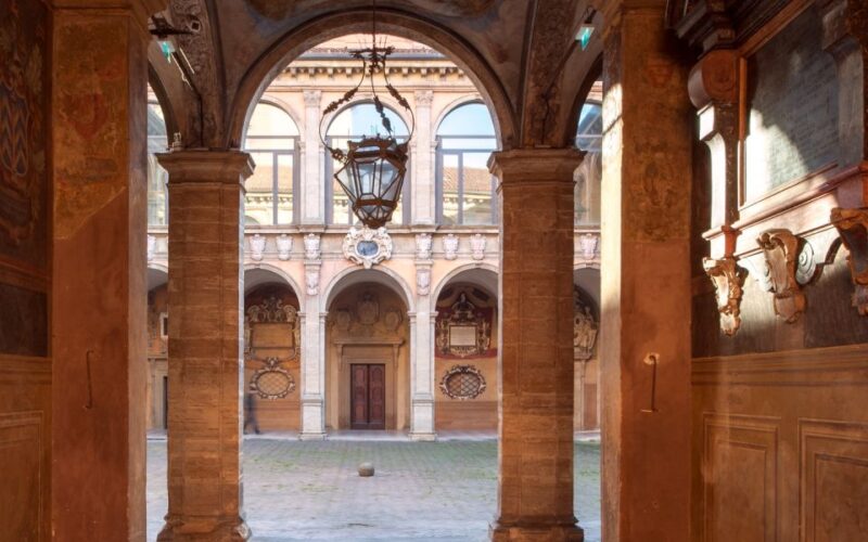 Bologna: Audio-Guided Archiginnasio Visit with Food Tasting - Group Size and Duration